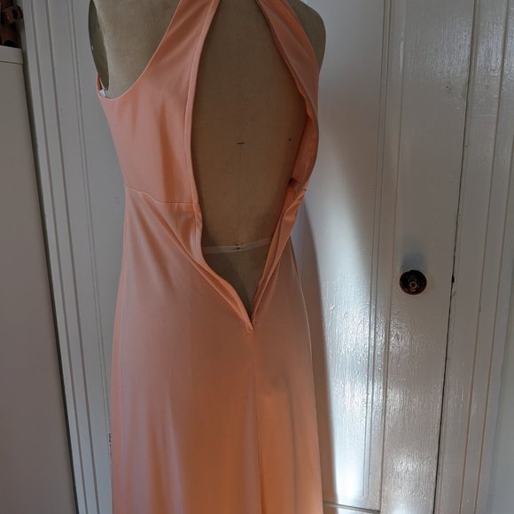 Fabulous 70's Disco Halter Dress Size XS - Picture 3 of 7